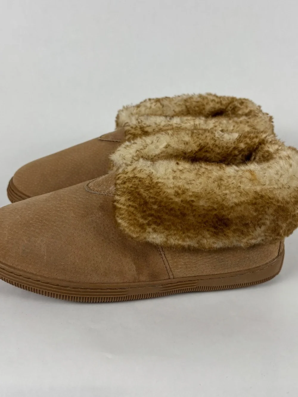 LAMO, bootie slippers, in chestnut, Men's Size 7